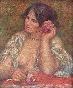 Pierre-Auguste Renoir Gabriele mit Rose china oil painting artist